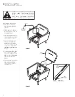 Preview for 2 page of KI Gladly Lounge Chair Repair & Replacement Instructions