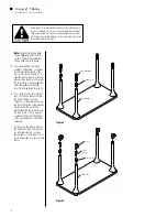 Preview for 2 page of KI Inquire Table Assembly Instructions