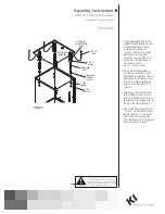 Предварительный просмотр 1 страницы KI Instruct All Terrain Instructor's Desk Assembly Instructions