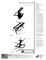 KI Pull Out Worksurface Storage Assembly Instructions preview