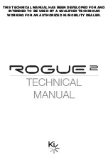 KI ROGUE 2 Technical Manual preview