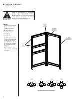 Предварительный просмотр 6 страницы KI WireWorks Assembly Instructions Manual