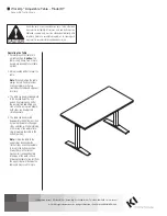 Preview for 4 page of KI WorkUp RT Assembly Instructions