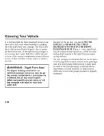 Preview for 52 page of Kia 2000 Sportage Owner'S Manual