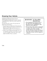 Preview for 54 page of Kia 2000 Sportage Owner'S Manual