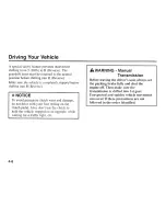 Preview for 79 page of Kia 2000 Sportage Owner'S Manual