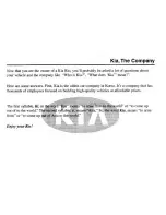 Preview for 2 page of Kia 2002 Rio Owner'S Manual