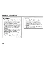 Preview for 31 page of Kia 2002 Rio Owner'S Manual