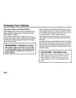 Preview for 35 page of Kia 2002 Rio Owner'S Manual