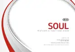 Preview for 1 page of Kia 2015 Soul Features & Functions Manual