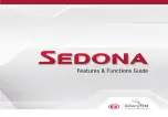 Kia 2016 Sedona Features & Functions Manual предпросмотр