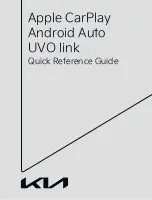 Kia Android Auto Quick Reference Manual предпросмотр