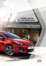 Preview for 1 page of Kia Ceed 2016 Quick Reference Manual