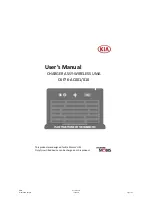 Kia CHARGER ASSY-WIRELESS UMA User Manual preview