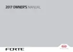 Предварительный просмотр 1 страницы Kia Forte 2014 Owner'S Manual