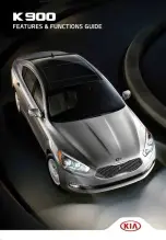 Kia K900 2017 Features & Functions Manual preview