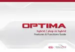 Kia OPTIA hybrid 2020 Features & Functions Manual preview