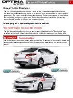 Preview for 5 page of Kia Optima Hybrid Emergency Rescue Manual Manual