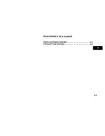 Предварительный просмотр 5 страницы Kia Sorento 2005 Owner'S Manual