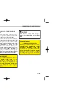 Предварительный просмотр 46 страницы Kia Sorento 2006 Owner'S Manual