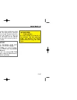 Предварительный просмотр 274 страницы Kia Sorento 2006 Owner'S Manual