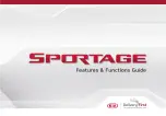 Kia Spotage Features & Functions Manual предпросмотр