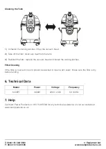 Предварительный просмотр 8 страницы KIAM KV30PT Instruction Manual