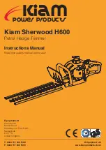 KIAM Sherwood H600 Instruction Manual preview