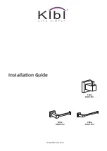 Предварительный просмотр 1 страницы KIBI Cube KBA1501 Installation Manual