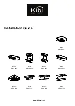 Preview for 1 page of KIBI Deco KBA1201 Installation Manual