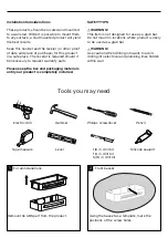 Preview for 2 page of KIBI Deco KBA1201 Installation Manual