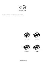 Preview for 1 page of KIBI K1-SF27T Installation Manual