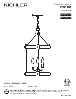 Kichler Lighting 0616010 Safety Information Manual preview