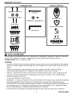 Preview for 3 page of Kichler Lighting 0747657 Manual