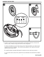 Предварительный просмотр 7 страницы Kichler Lighting 0747657 Manual