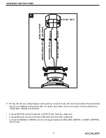 Предварительный просмотр 8 страницы Kichler Lighting 0747657 Manual