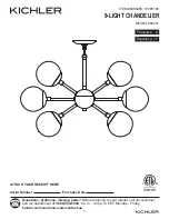 Preview for 1 page of Kichler Lighting 0986286 Instruction Manual