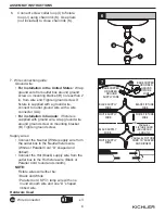 Preview for 6 page of Kichler Lighting 0986286 Instruction Manual