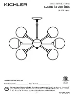 Preview for 9 page of Kichler Lighting 0986286 Instruction Manual