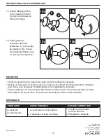 Preview for 16 page of Kichler Lighting 0986286 Instruction Manual