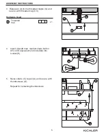 Предварительный просмотр 5 страницы Kichler Lighting 1085676 Install