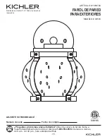 Preview for 15 page of Kichler Lighting 1085720 Manual