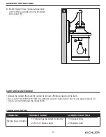 Preview for 8 page of Kichler Lighting 1479175 Manual