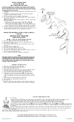 Предварительный просмотр 1 страницы Kichler Lighting 15309BKT Manual