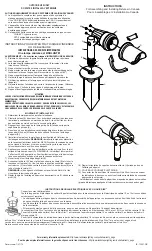 Предварительный просмотр 2 страницы Kichler Lighting 15397AZT Instructions For Assembling And Installing