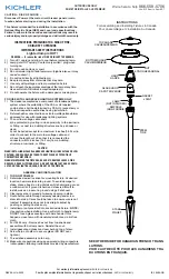 Kichler Lighting 15478CBR Instructions preview