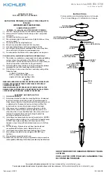 Kichler Lighting 15480CBR Instructions preview