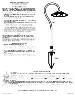 Предварительный просмотр 1 страницы Kichler Lighting 15807 Installation Instructions