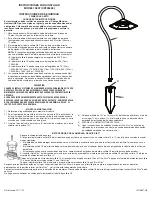 Предварительный просмотр 2 страницы Kichler Lighting 15807 Installation Instructions