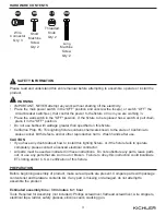 Предварительный просмотр 3 страницы Kichler Lighting 39495 Manual